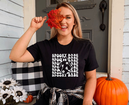 Spooky babe daisy ghost t-shirt 