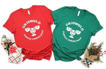 Griswold family Christmas couple’s t-shirt 