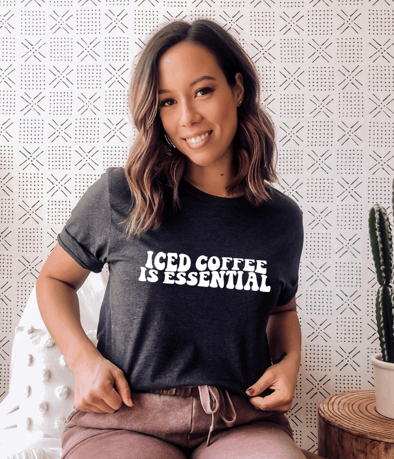 Iced Coffee is essential t-shirt 