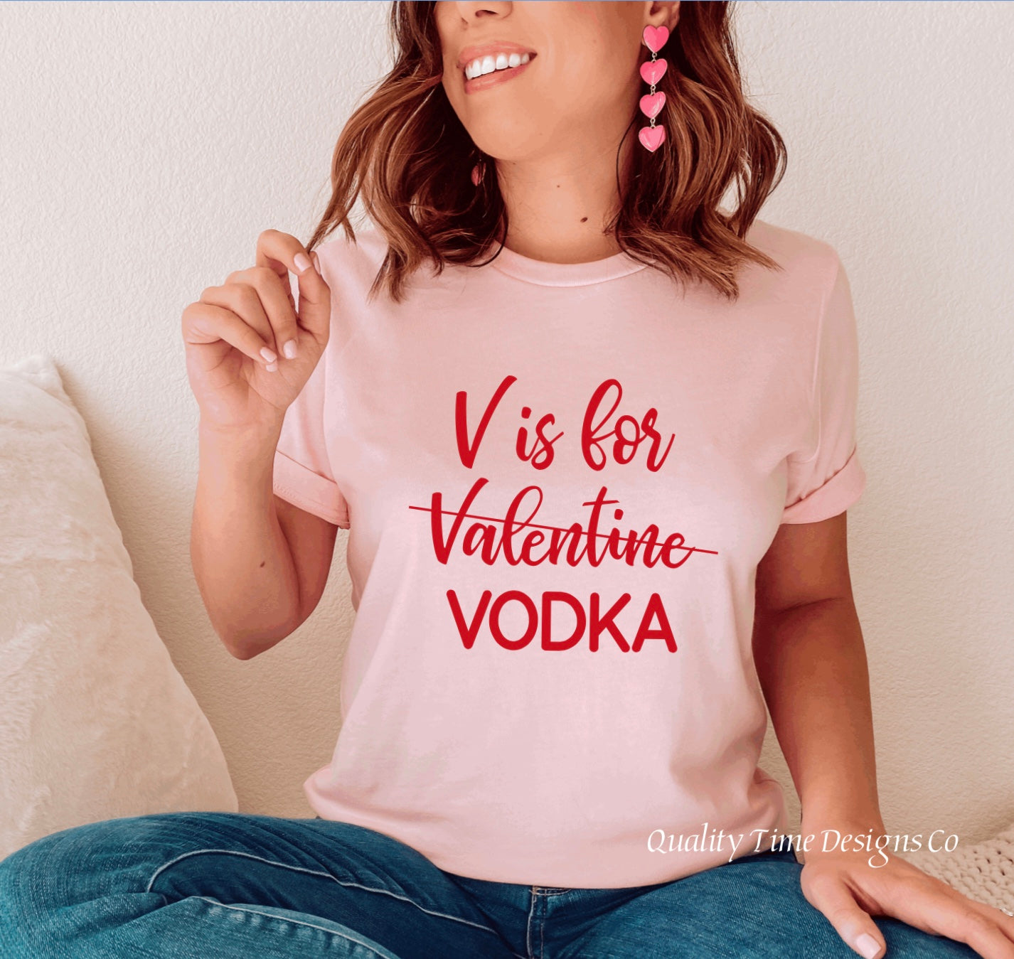 V is for Vodka t-shirt 