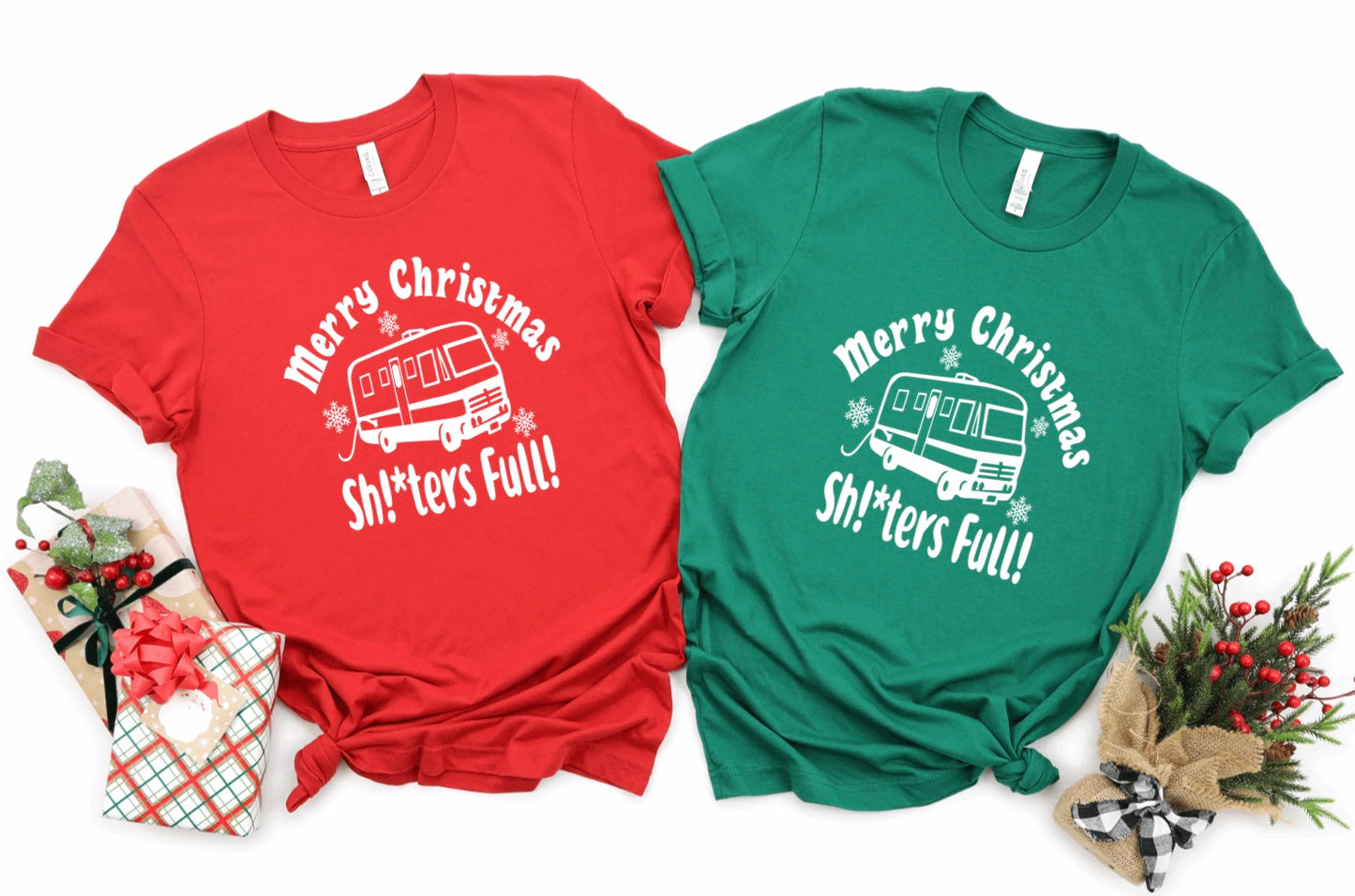 Merry Christmas shitters full t-shirt 