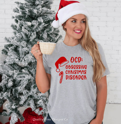 Obsessive Christmas disorder t-shirt 