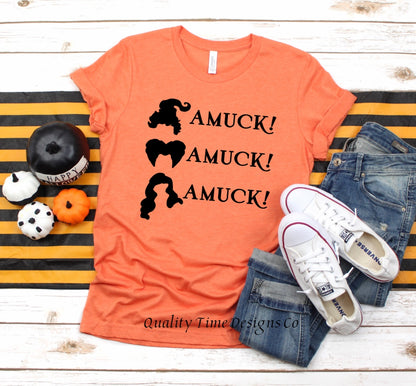 Amuck amuck amuck t-shirt 