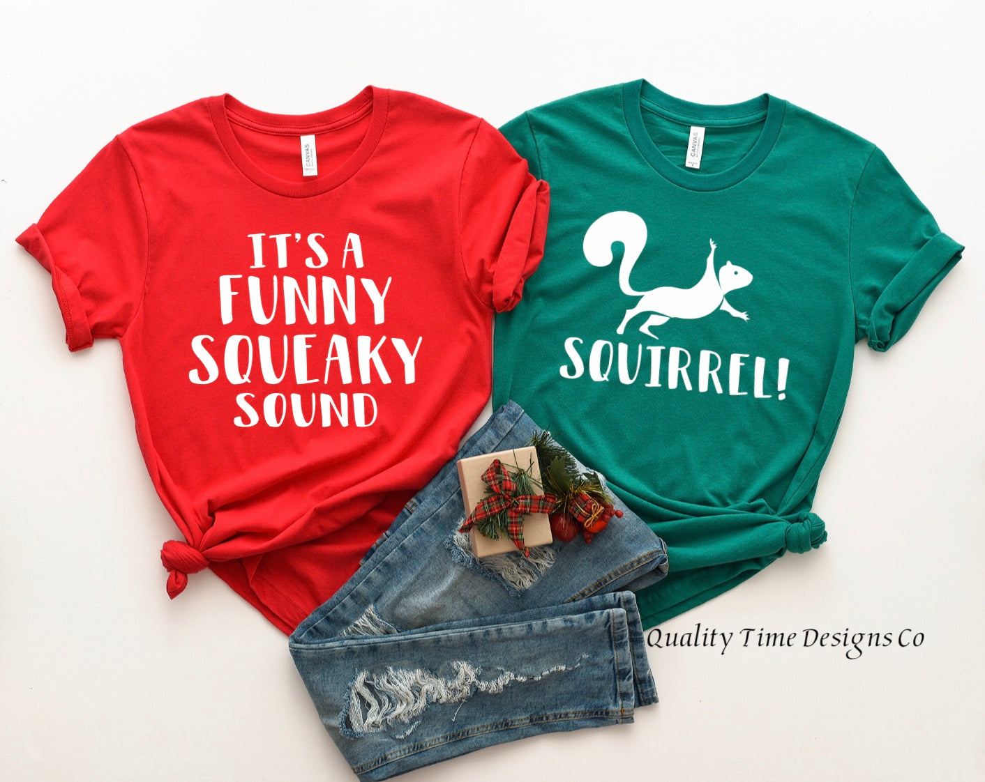 It’s a funny squeaky sound/squirrel t-shirts 