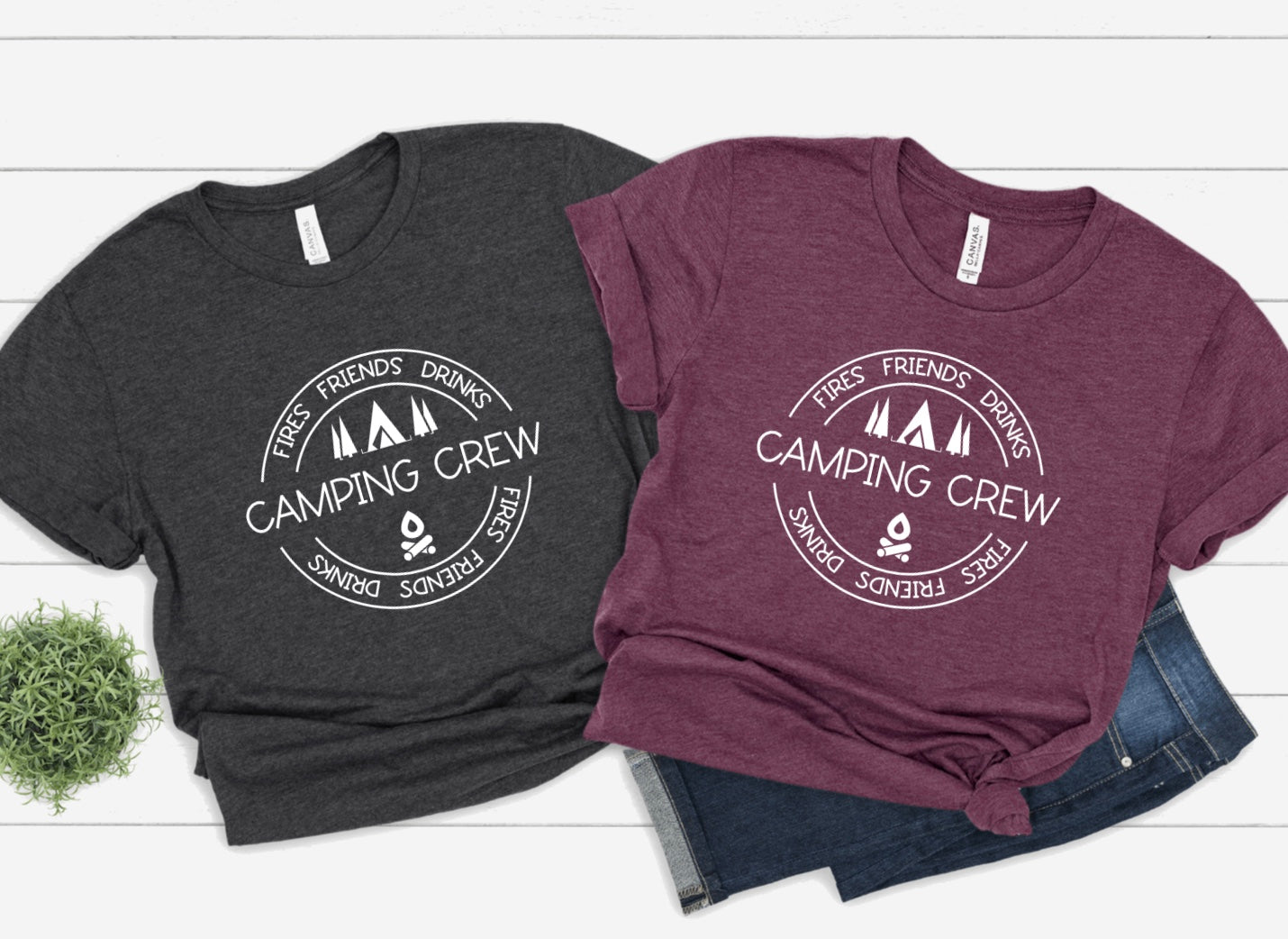 Camping crew t-shirt 