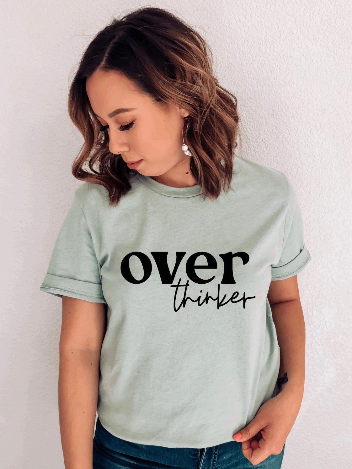 Over thinker t-shirt 
