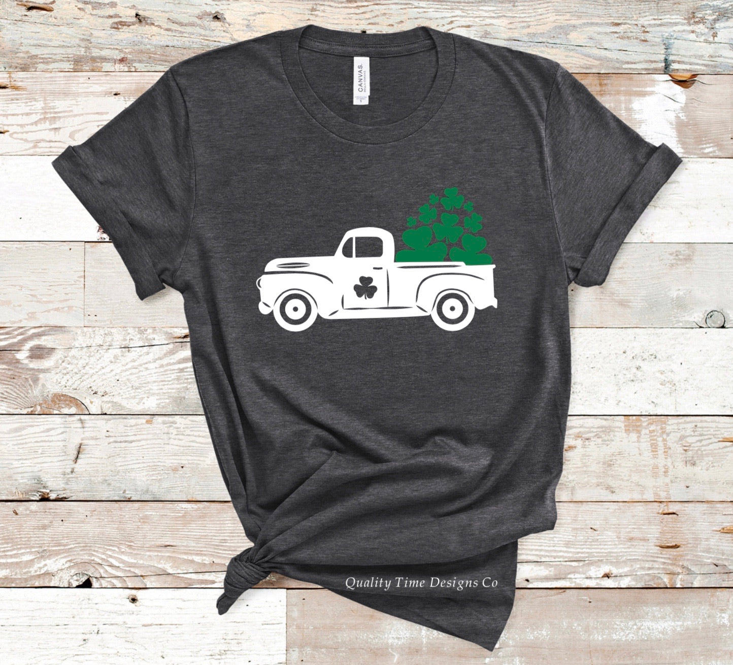 shamrock vintage truck t shirt